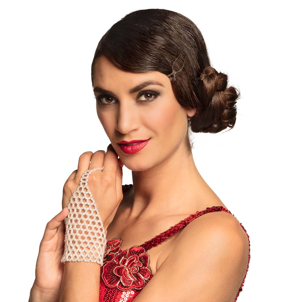 Handschoen Flapper 5 kleuren ass.