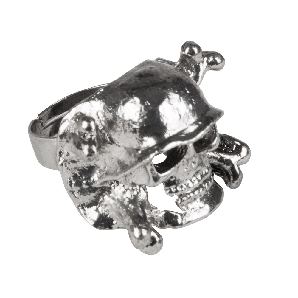 Set 8 ringen Doodshoofd