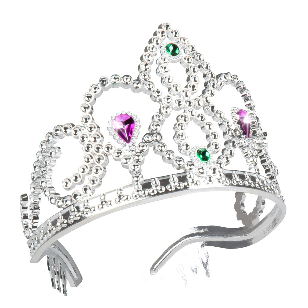 Tiara Diana zilver 6 ass.