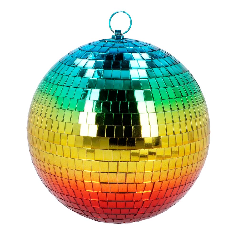 St. Disco bal regenboog (Ø 20 cm)