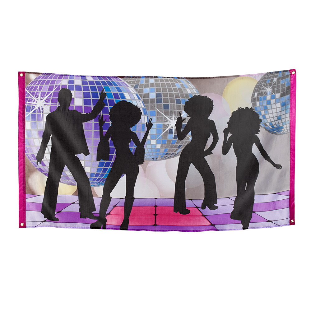 Polyester vlag Disco (90 x 150 cm)