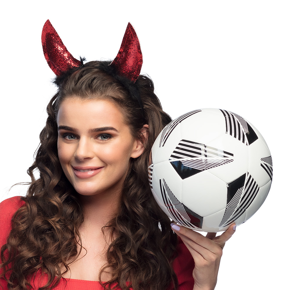 Diadeem She-Devil rood