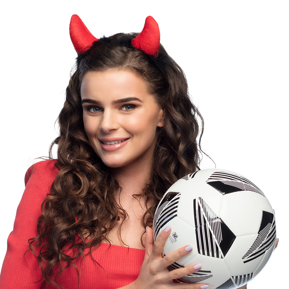 Diadeem duivelhoorntjes Inferna