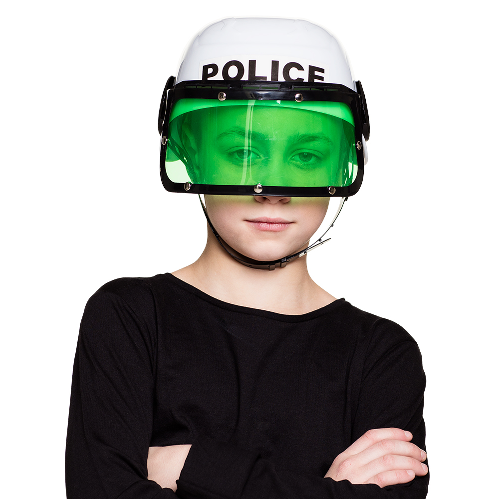 Politiehelm kind 'Police'