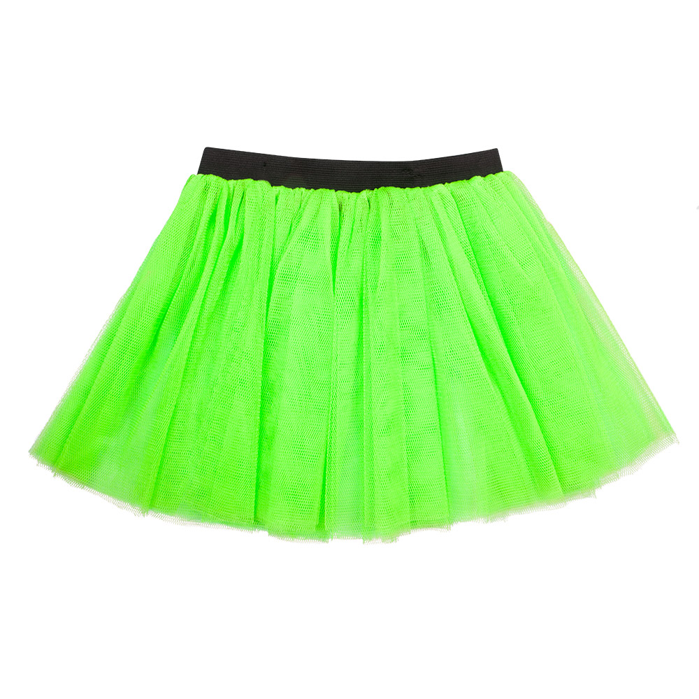 Tutu neongroen UV (one size)