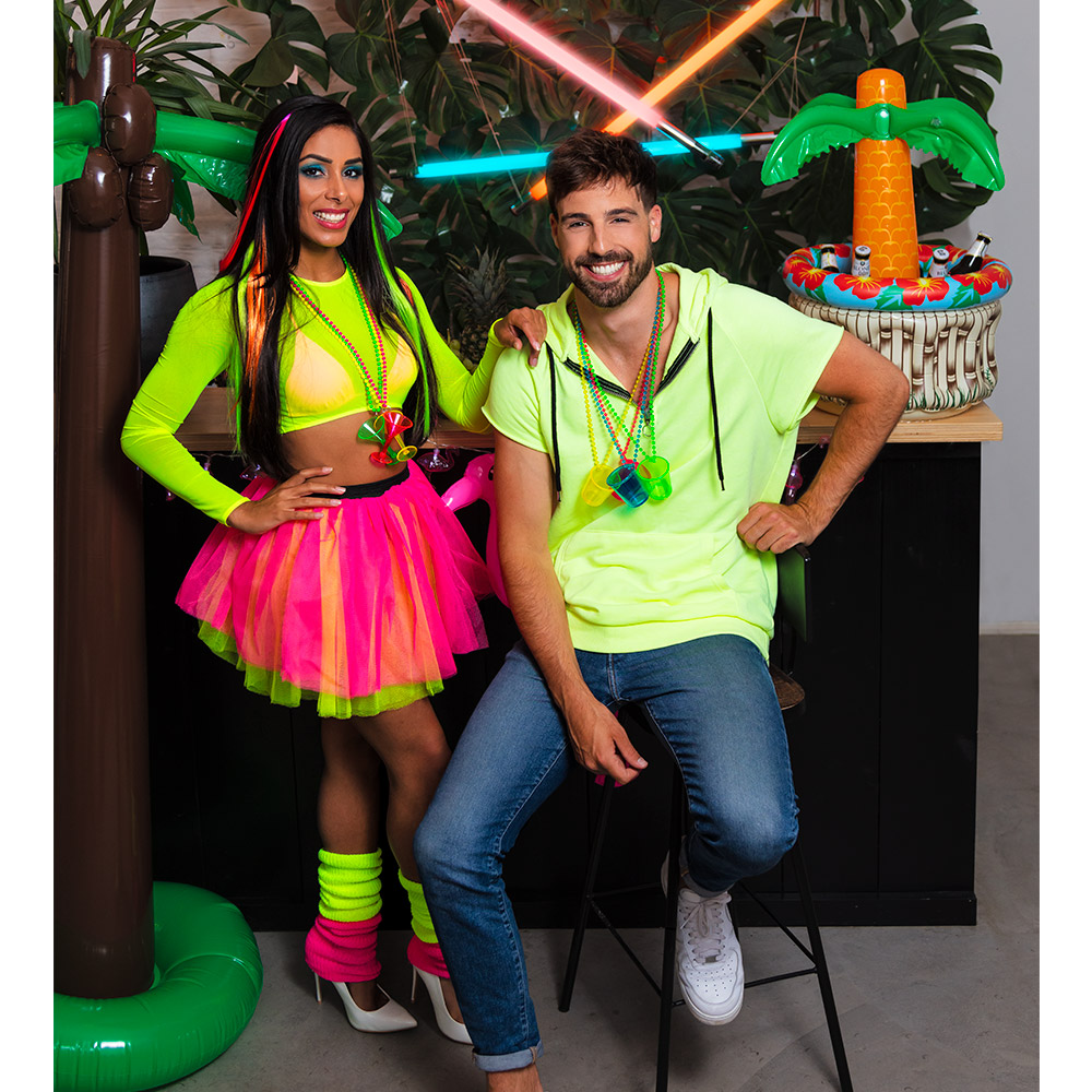 Tutu neonroze UV (one size)