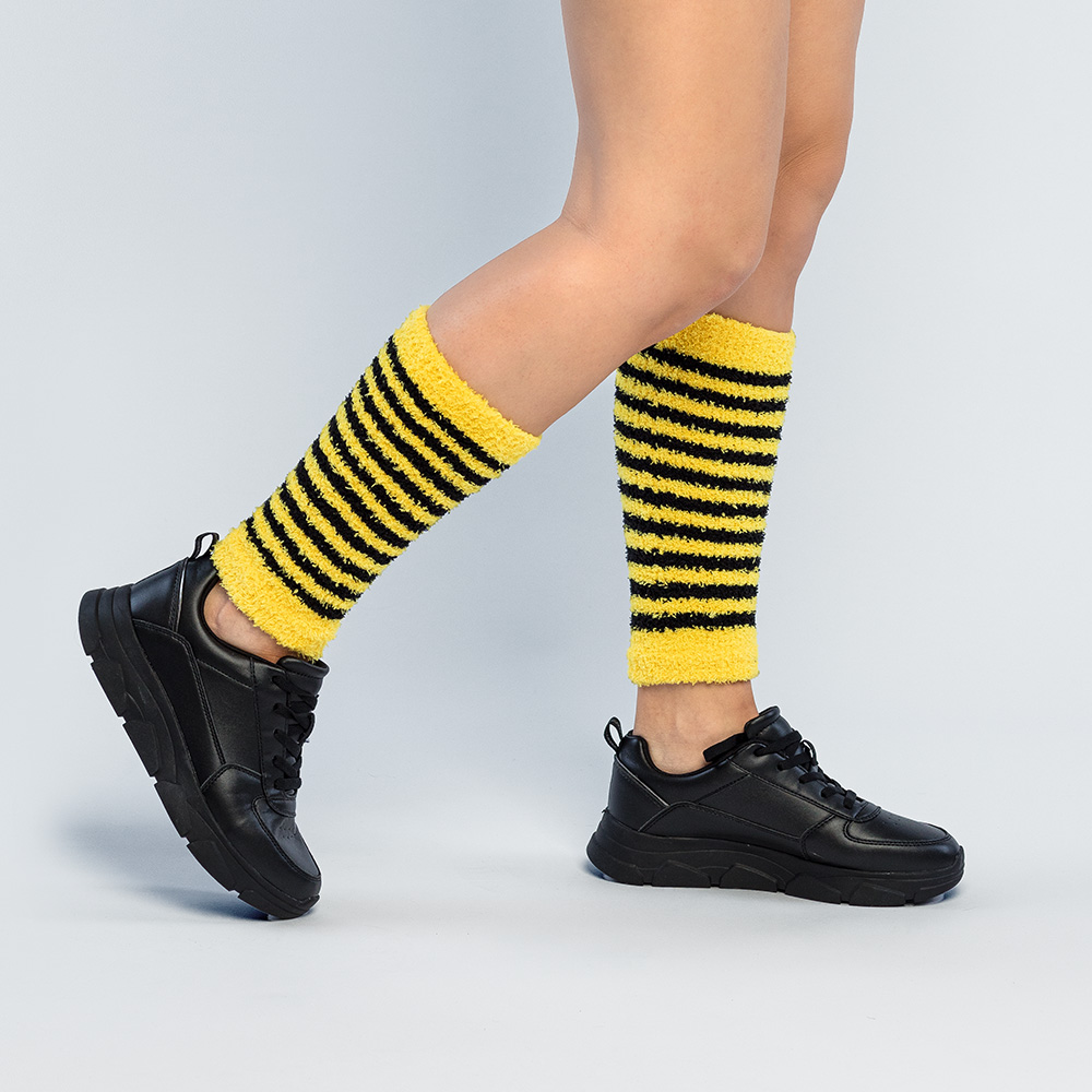 Paar beenwarmers Honingbij