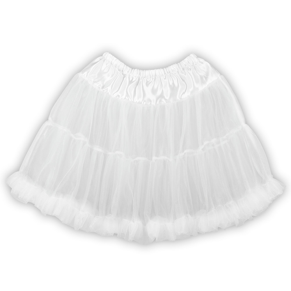 Petticoat deluxe wit (M)