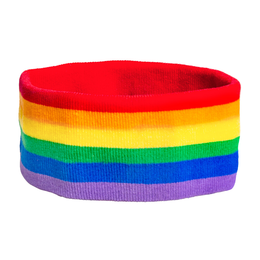 Set 3 zweetbandjes regenboog