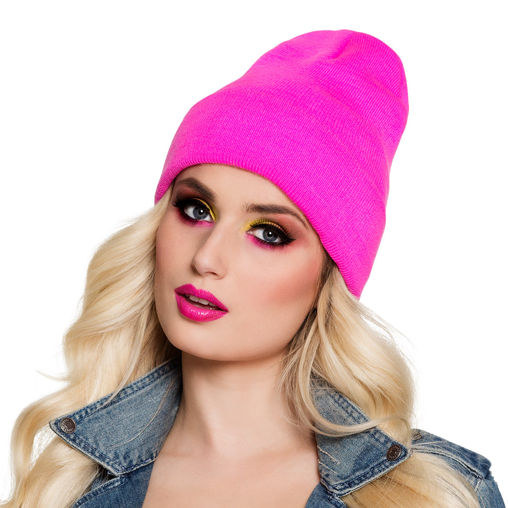 Beanie 4 neonkleuren ass. UV