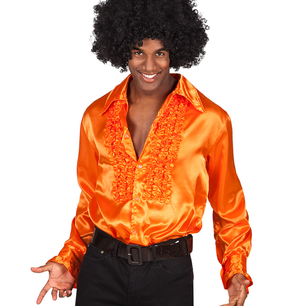Partyshirt oranje (M)