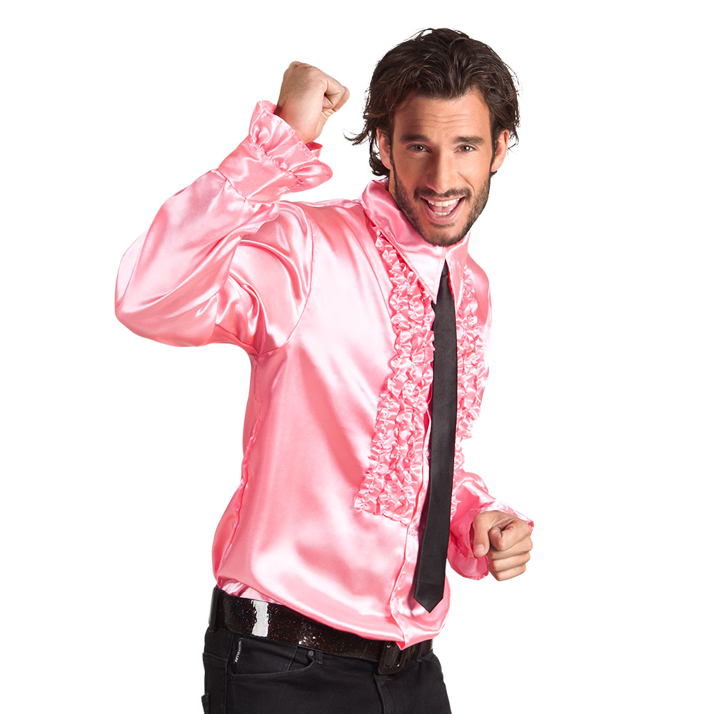 Partyshirt 8 kleuren ass. (M>XL)