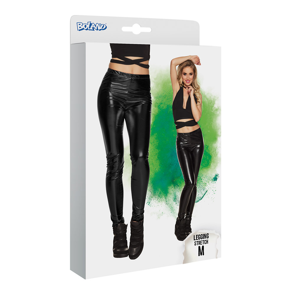 Legging Glance zwart (M stretch)