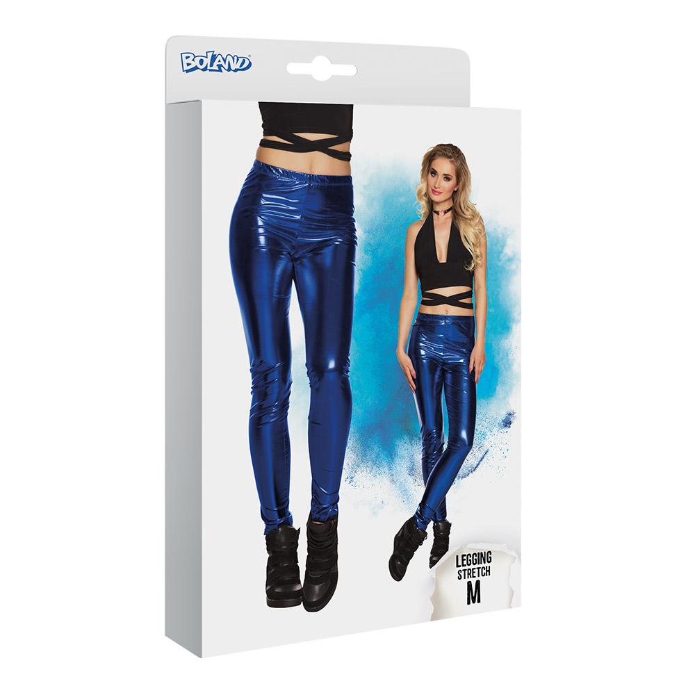 Legging Glance blauw (M stretch)