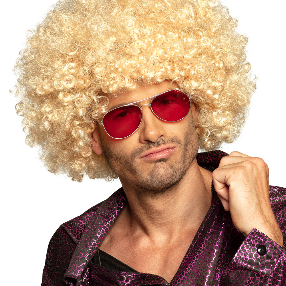 Partybril Retro 3 kleuren ass.