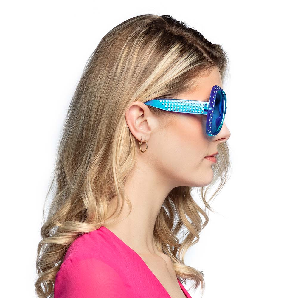 Partybril Chill diamond 4 kleuren ass.