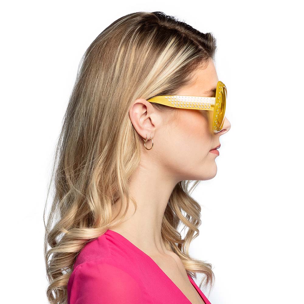 Partybril Chill diamond 4 kleuren ass.