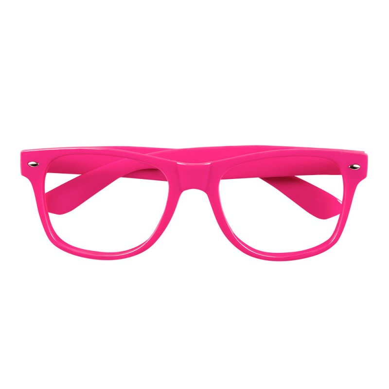 Set 4 Partybrillen neonroze