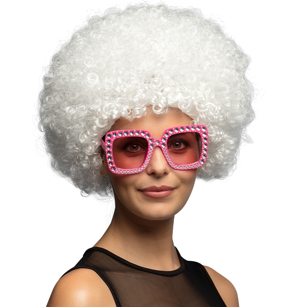 Partybril Bling bling roze UV