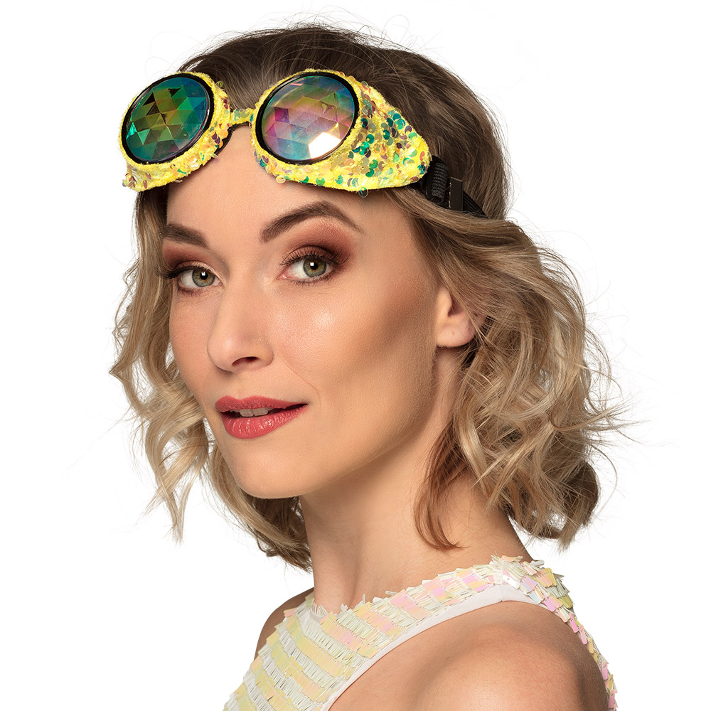 Partybril Mirage goud