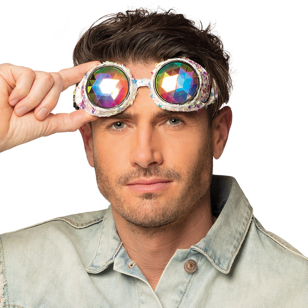 Partybril Mirage zilver