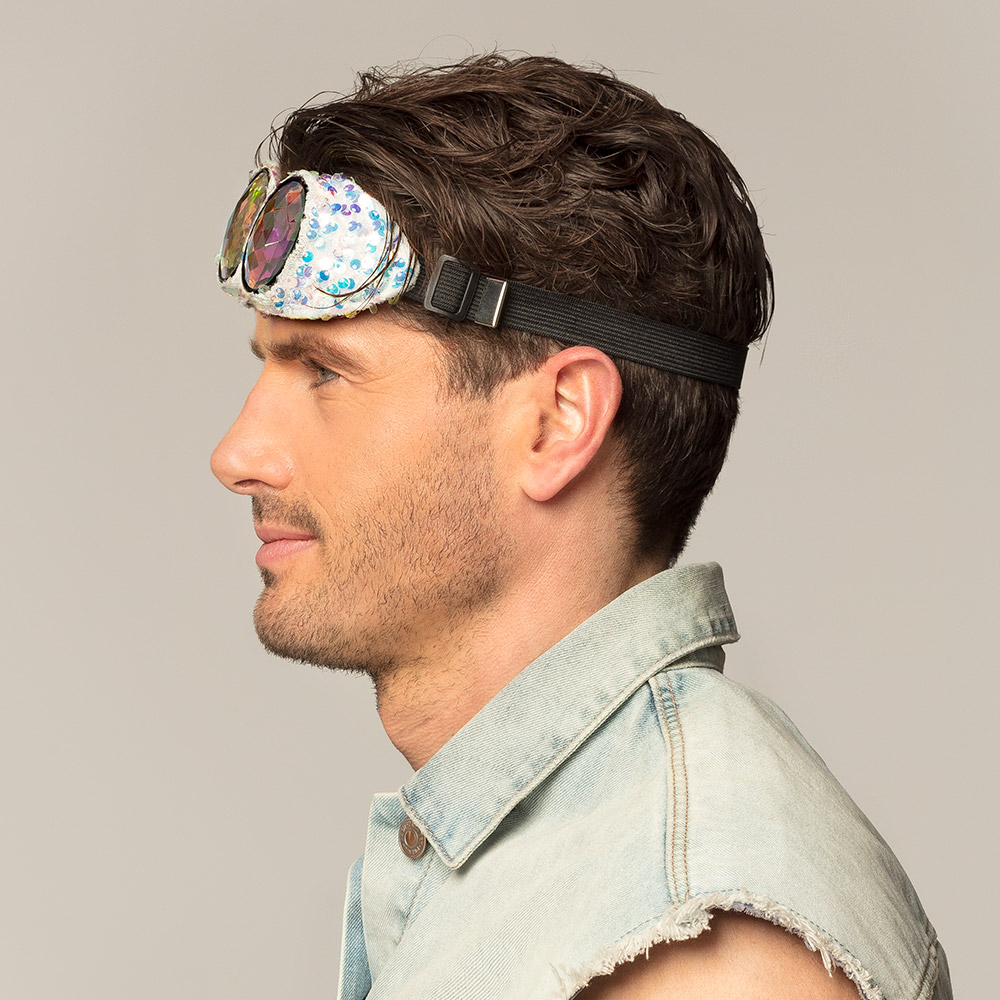 Partybril Mirage zilver