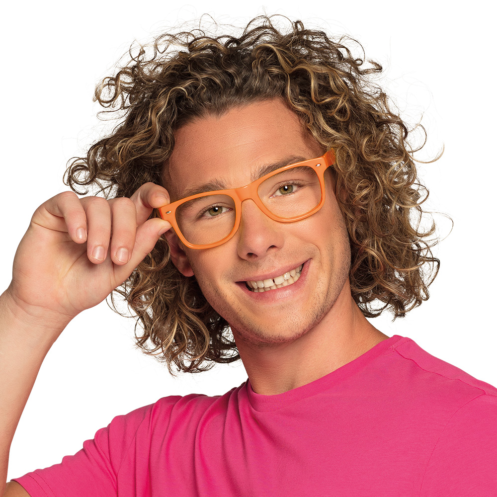 Set 3 partybrillen 3 neonkleuren UV