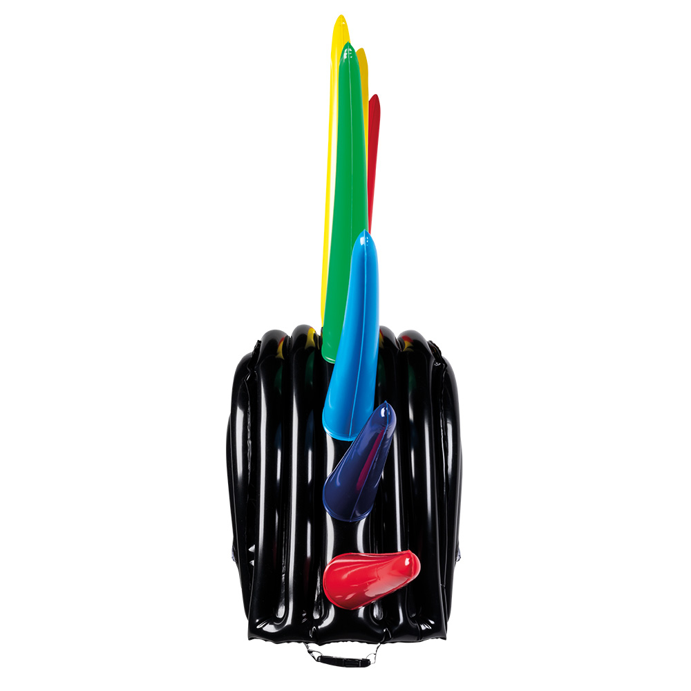 Opblaasbare spikes helm (52 cm)