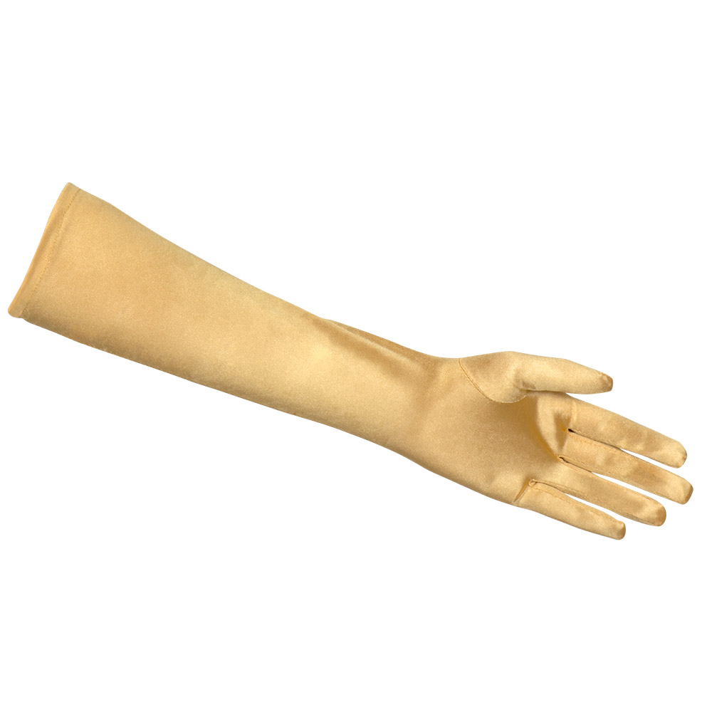 Pr. Handschoenen elleboog Monte Carlo goud