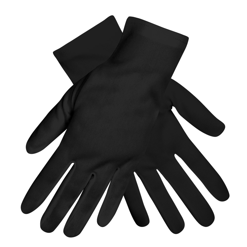Pr. Handschoenen pols Basic zwart