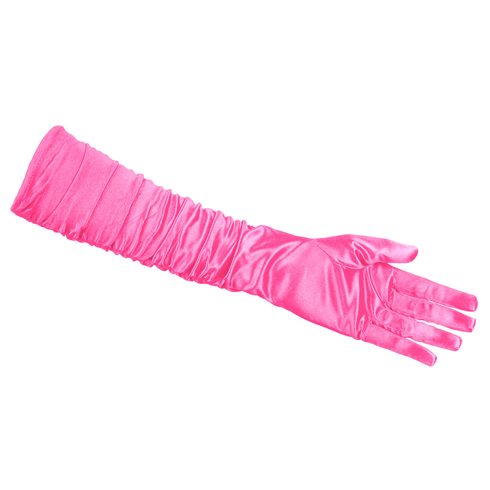 Paar handschoenen elleboog Hollywood 6 kleuren ass.