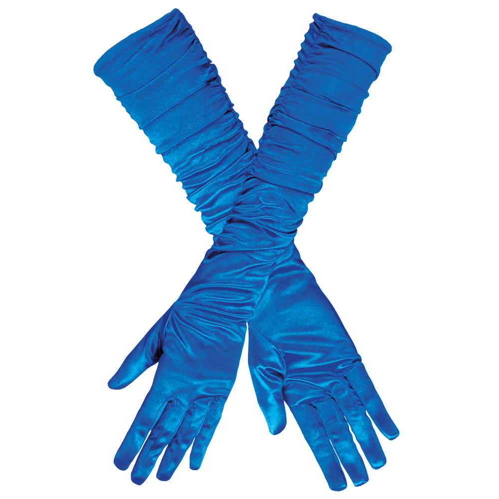 Paar handschoenen elleboog Hollywood 6 kleuren ass.