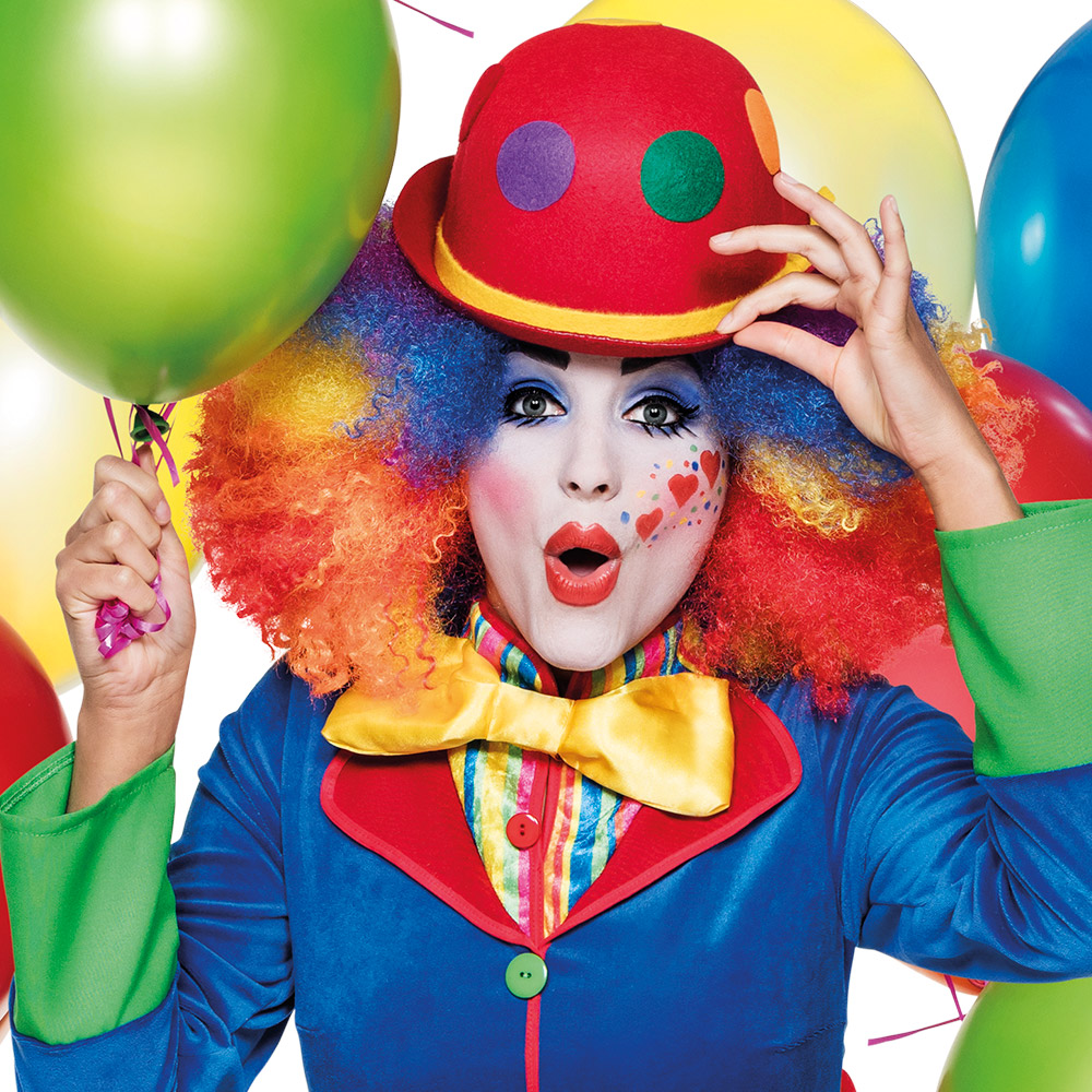 Hoed Binky bowler rood