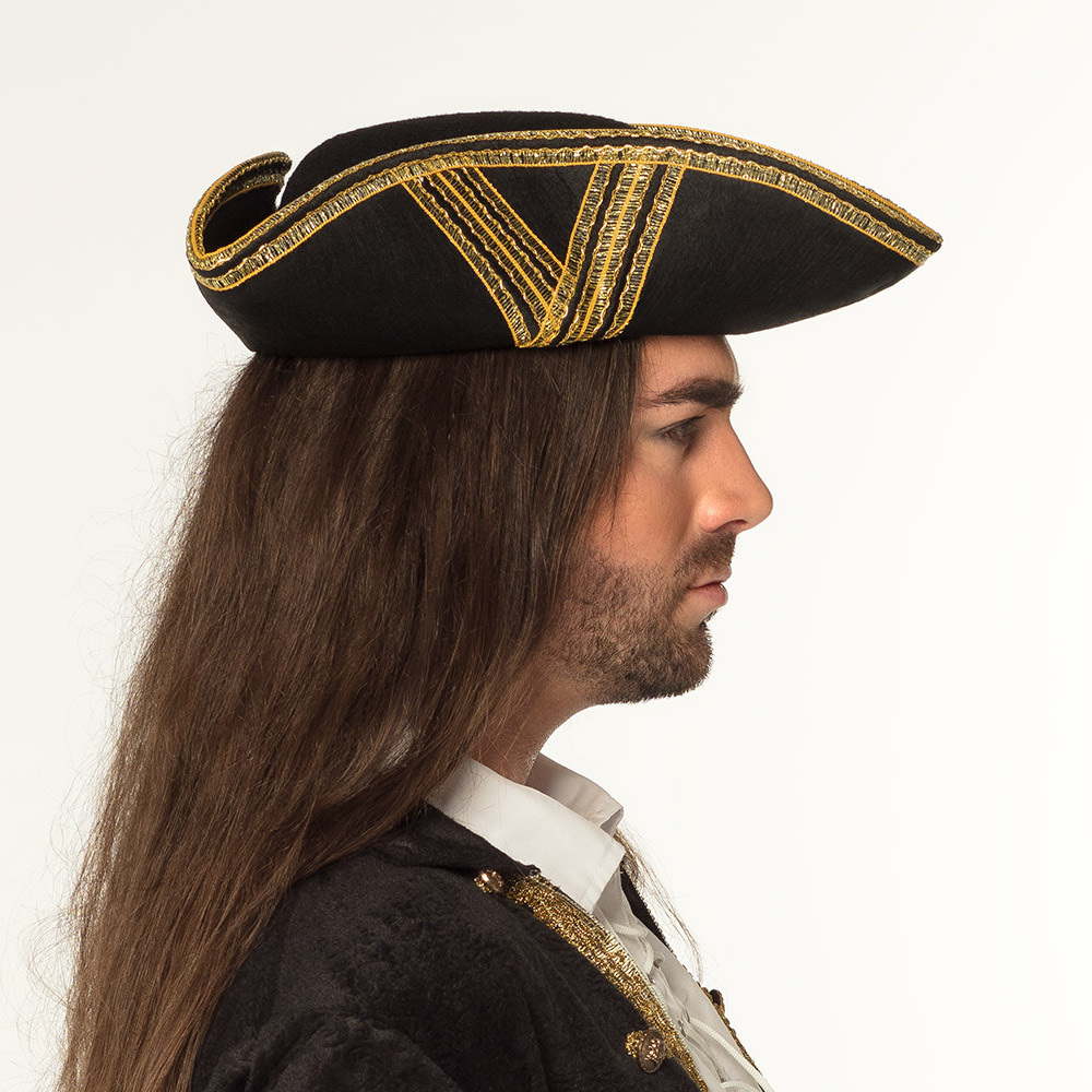Piratenhoed Royal fortune goud