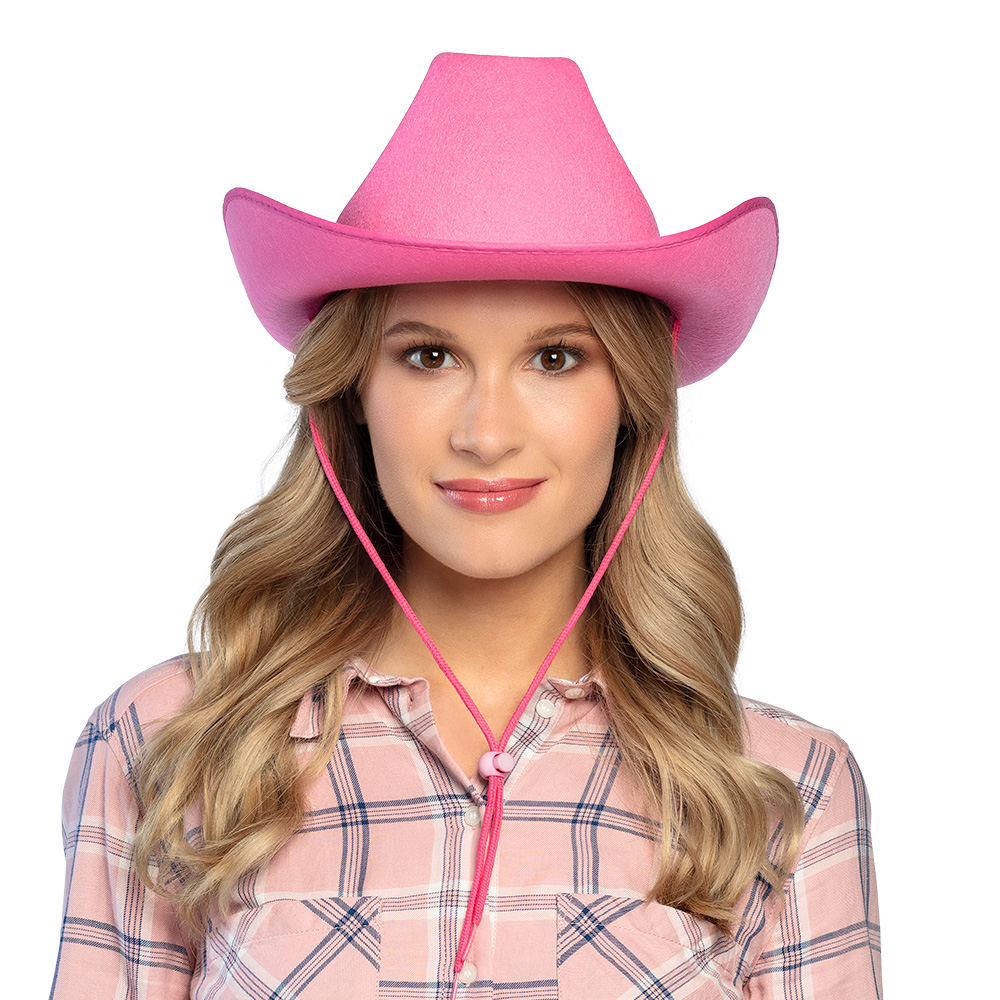 Cowboyhoed Rodeo roze