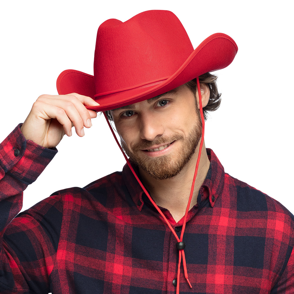 Cowboyhoed Rodeo rood