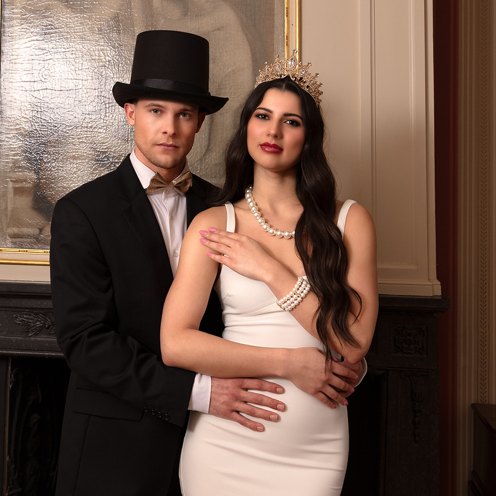 Hoed Byron zwart (high quality)