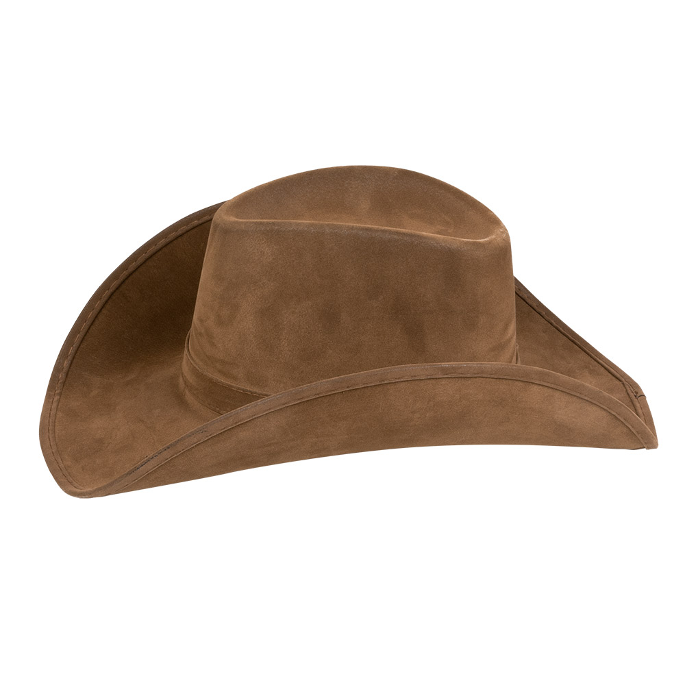 Cowboyhoed Wyoming bruin (leatherlook)