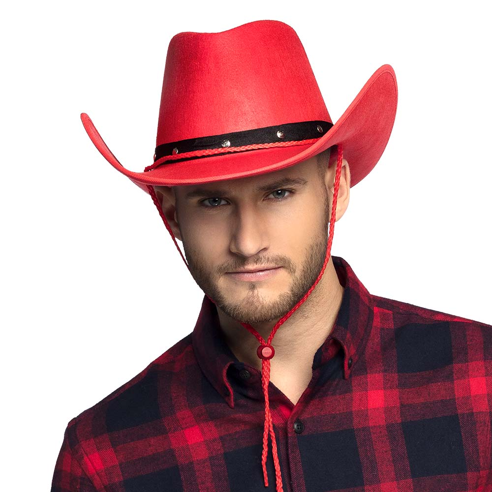 Cowboyhoed Wichita 5 kleuren ass.