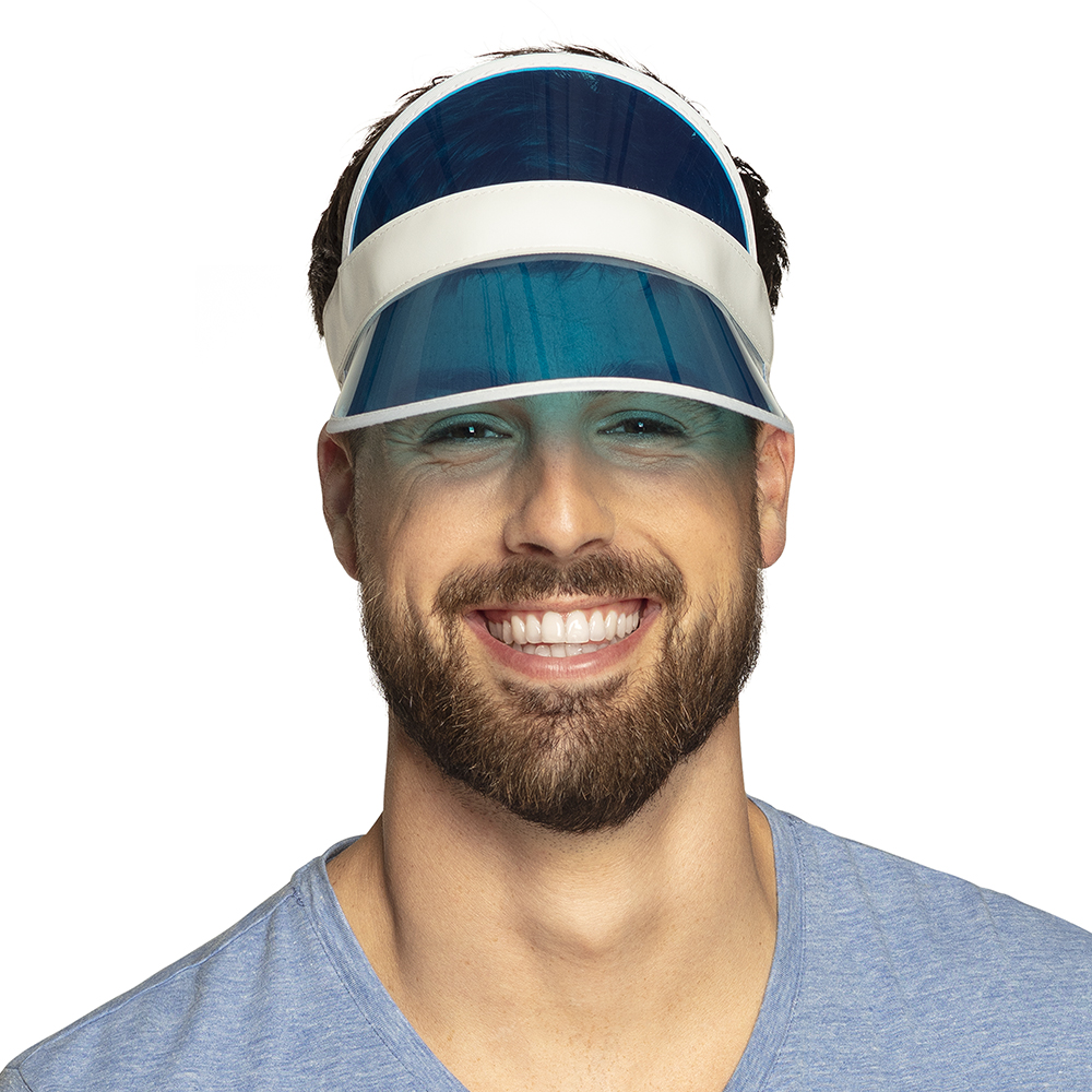 Zonneklep 4 kleuren ass.