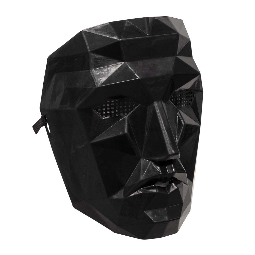 Gezichtsmasker leider