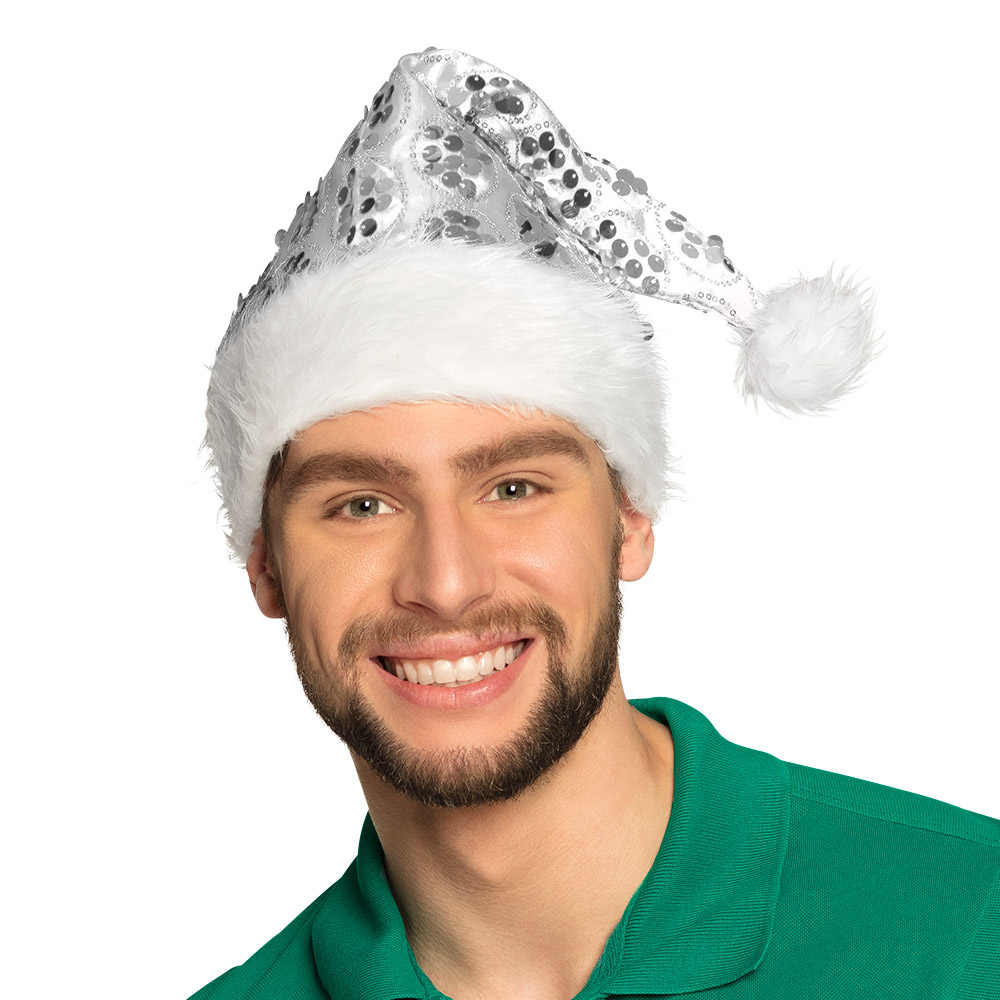 Kerstmuts Dangling 3 kleuren ass.