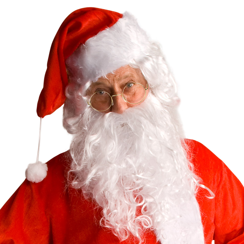 Partybril Kerstman