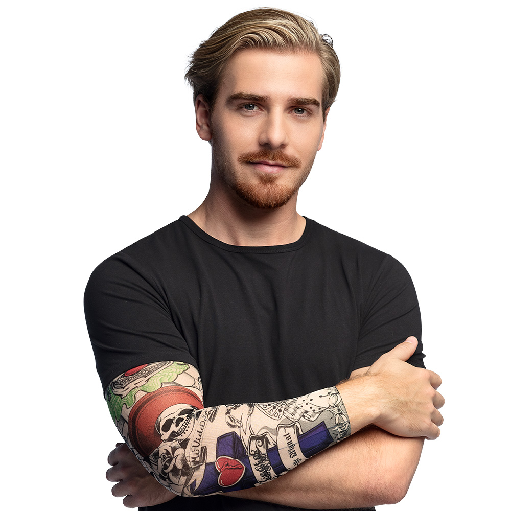 Tatoeage mouw Stoer 6 ass.