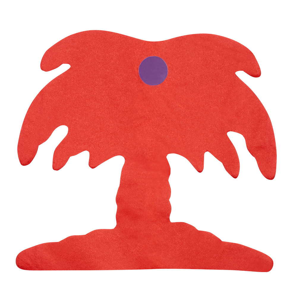 Papieren slinger Palmboom (4 m)