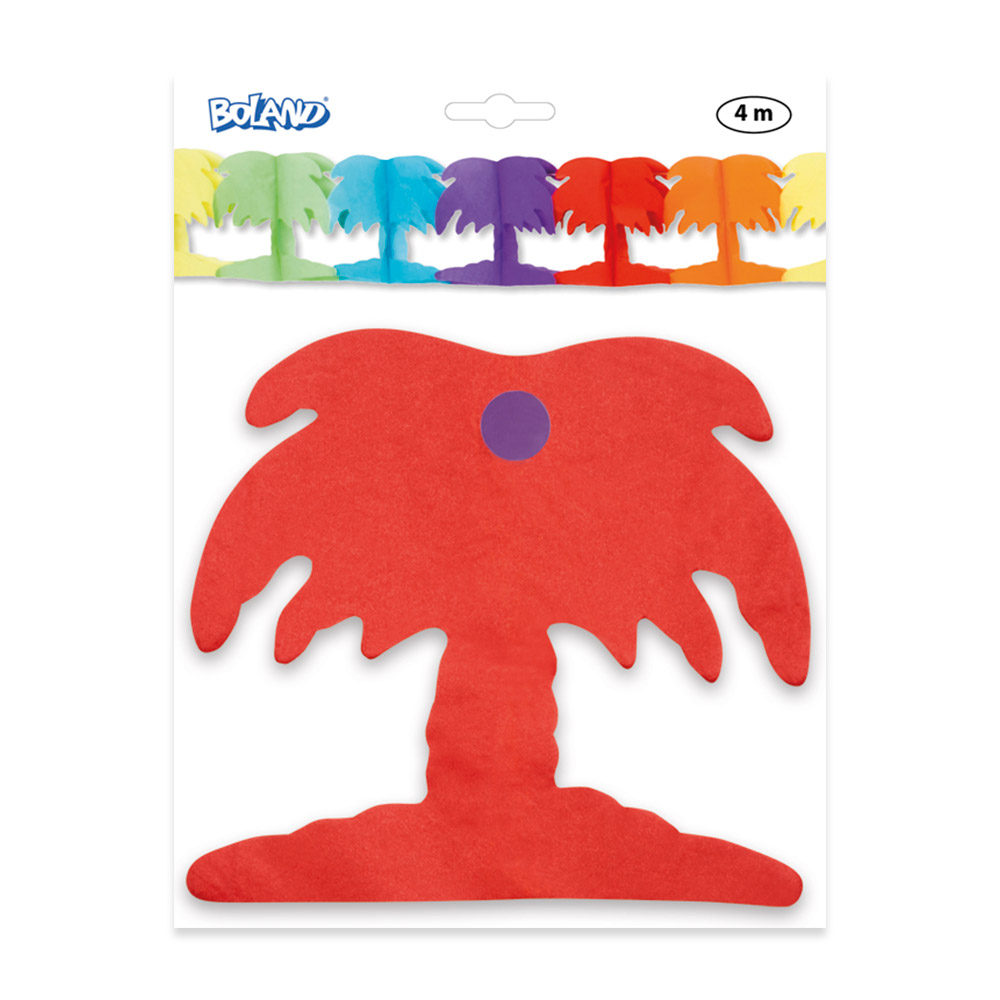 Papieren slinger Palmboom (4 m)
