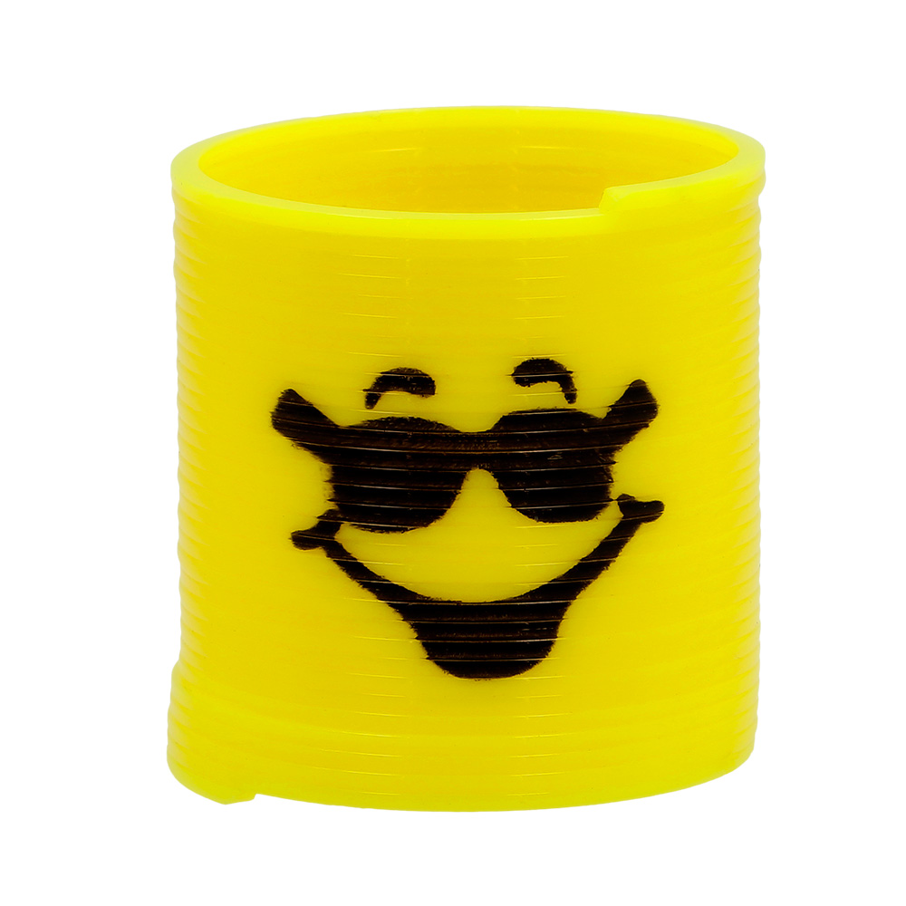 Set 6 trapveren Smile 6 kleuren (3 cm)