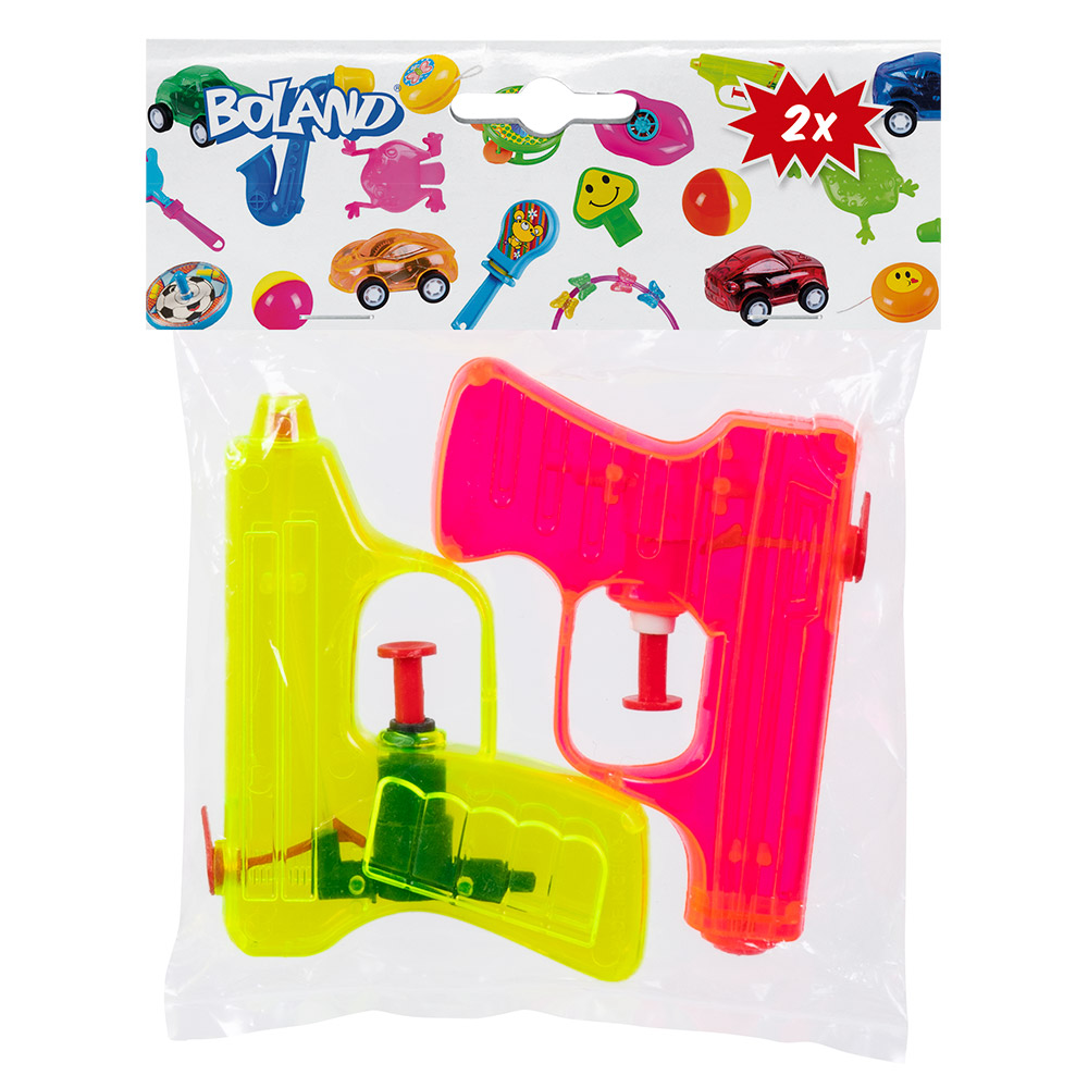 Set 2 waterpistolen (7,5 x 10 cm)