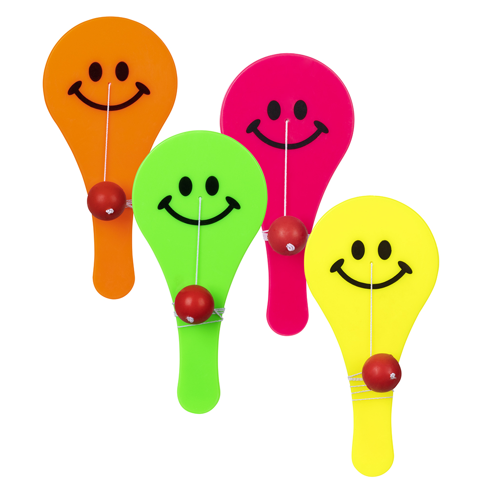 Set 4 Peddelbal 4 kleuren (11 x 5,5 cm)