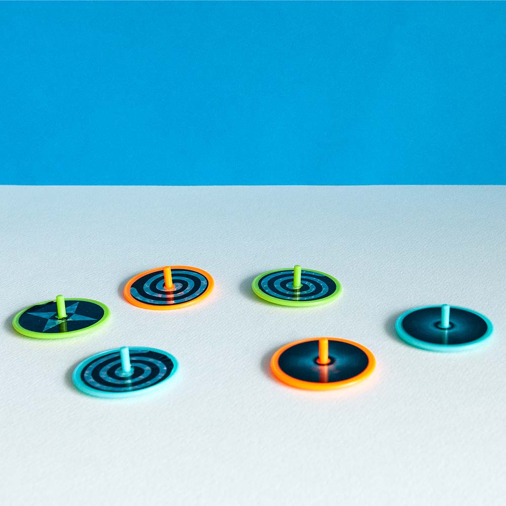 Set 5 tollen Holo 6 modellen (5 cm)